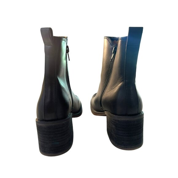 BOC Born Concept Black Finn Ankle Boots Size 6.5 M New - Picture 4 of 7
